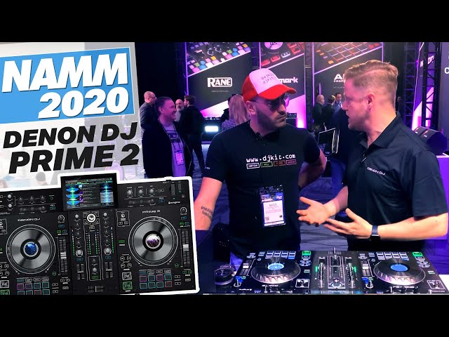 First look at the Denon DJ Prime 2 @ NAMM 2020 - djkit.tv