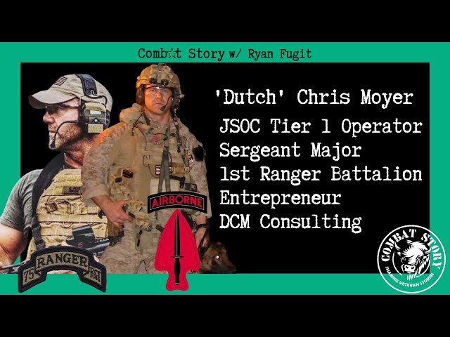 JSOC Tier 1 Sergeant Major | 26 Yrs SpecOps | 1st Ranger BN | CIA GRS | DCM Consulting | Dutch Moyer