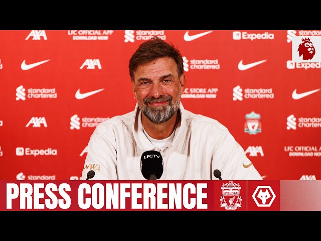 Jürgen Klopp's Final Premier League press conference | Liverpool vs Wolves