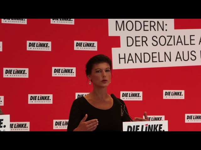 Sahra Wagenknecht, DIE LINKE: Große Koalition macht das Land noch ungerechter