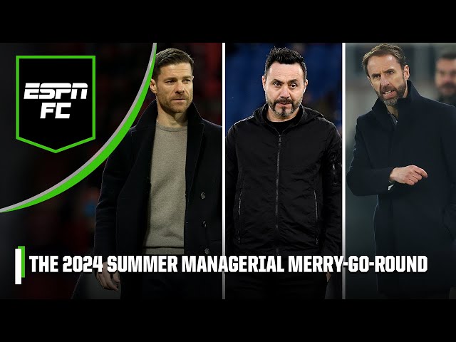 Roberto De Zerbi, Xabi Alonso, Gareth Southgate: The managerial Merry-Go-Round | ESPN FC