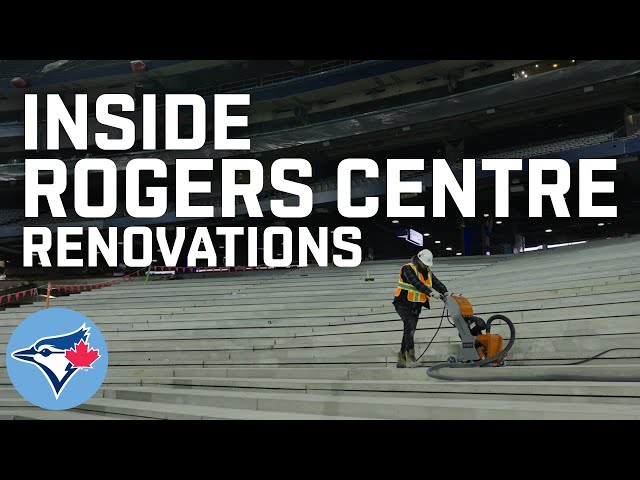 An inside look at the around-the-clock Rogers Centre renovations!