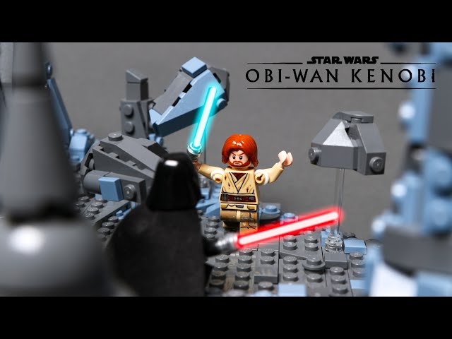 LEGO Star Wars MOC: Darth Vader vs Obi Wan Kenobi Duel