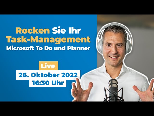 Live: Microsoft To Do und Planner: So rocken Sie Ihr Task-Management