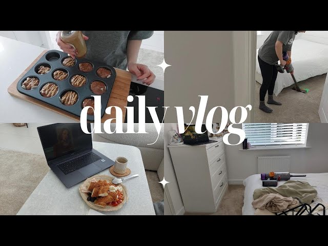 Günlük Vlog | Rutin temizlik günü ,sağlıklı atıştırmalık, simitli kahvaltı tarifi