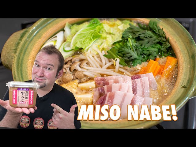Keep Warm with a Miso Hot Pot! How to Make Miso Nabe