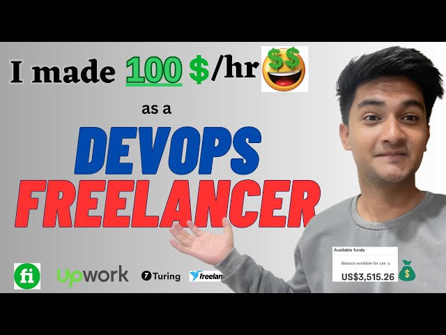 How I make money remotely as Freelance Cloud and DevOps engineer in 2024