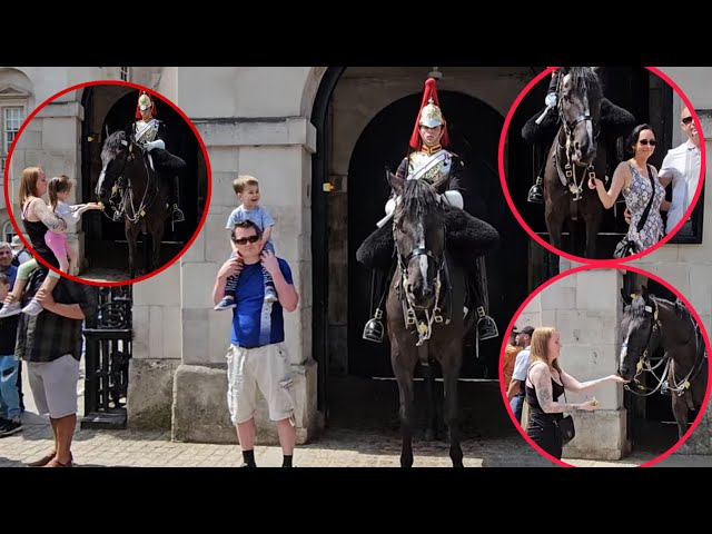 UNFORGETTABLE MOMENTS! WATCH THIS TO SEE WHAT HAPPENED AT HORSE GUARDS #horseguardsparade