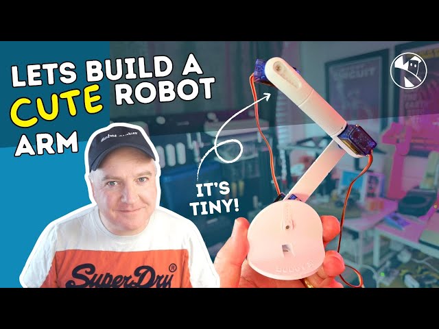 How to build a CUTE robot arm: A Fun DIY Project from Scratch!