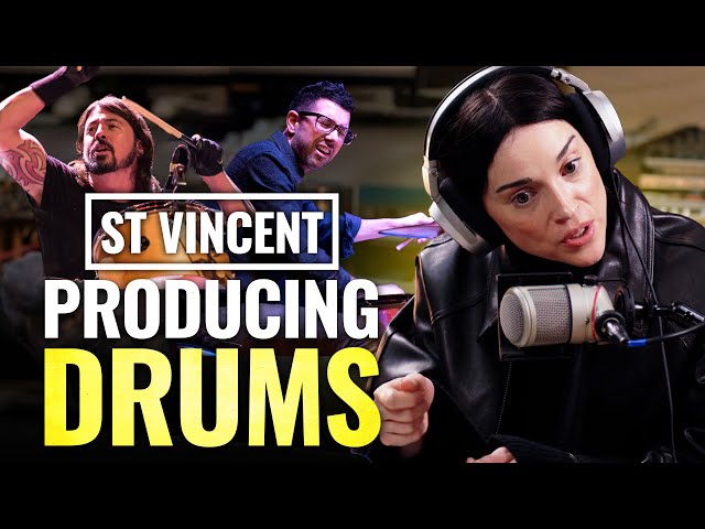 Dave Grohl and Mark Giuliana's Drumming on St. Vincent's "Broken Man"