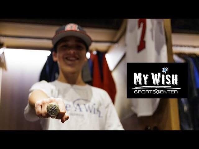 My Wish: Jackson Meets The Atlanta Braves