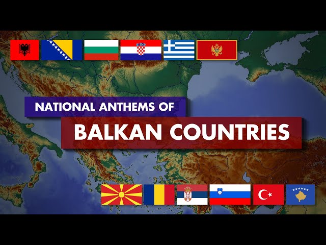 National Anthems of Balkan Countries Compilation