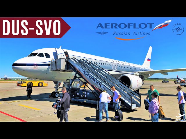 AEROFLOT [TripReport] DÜSSELDORF - MOSCOW SVO | SU 2437 | AIRBUS A320 RETRO LIVERY | HD 60fps
