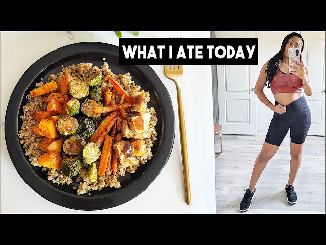 WHAT I ATE TODAY | Getting Back In Shape (vegan) 🌱