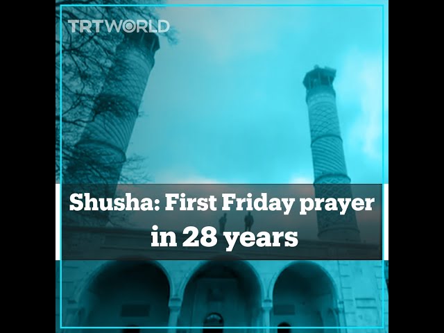 First Friday prayer held at Shusha after 28 years