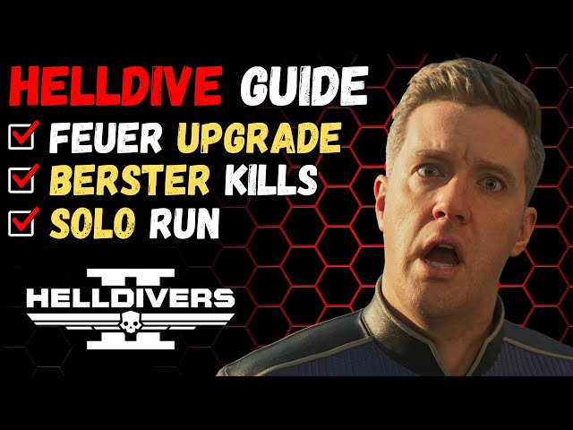 Helldivers 2 - Helldive Solo Guide - Tipps & Tricks aus meinem Solo Run (deutsch)