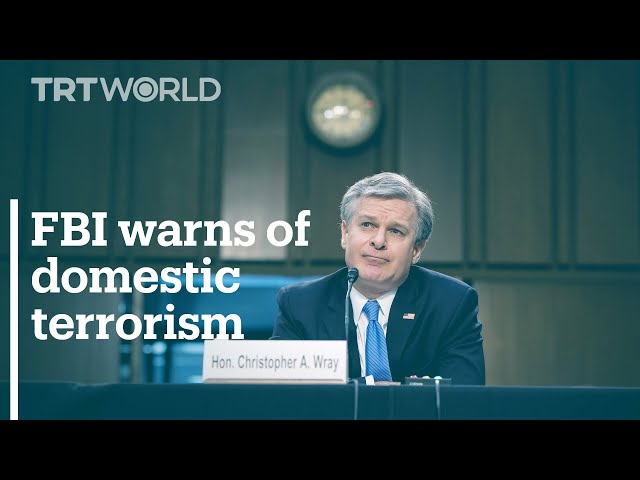 FBI warns of rising threat of domestic terrorism