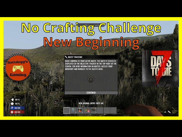 7 Days to Die Console No Crafting S2 E1 A New Beginning!