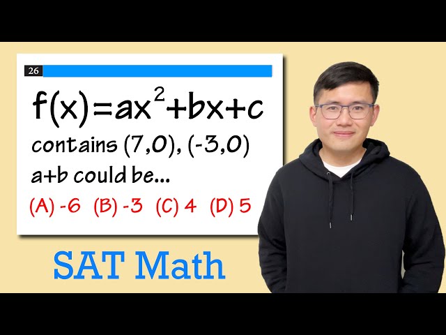 Many high school students can’t solve this SAT math problem