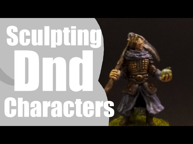Sculpting My D&D Party Part 1 (Elf Barbarian)