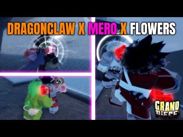 (GPO Battle Royale) DRAGONCLAW, MERO and FLOWERS ARE A DEADLY COMBO