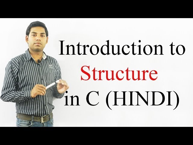 Introduction to Structure in C (HINDI)