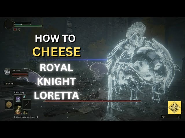 How to CHEESE Royal Knight Loretta & Get Loretta's Greatbow - Elden Ring