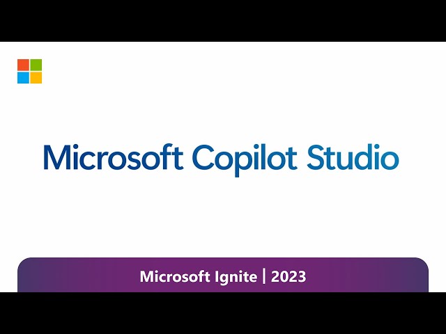 Copilot Studio: Satya Nadella at Microsoft Ignite 2023