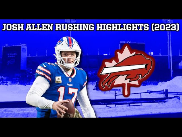 "Alien" | Bills QB Josh Allen 2023 Rushing Highlights