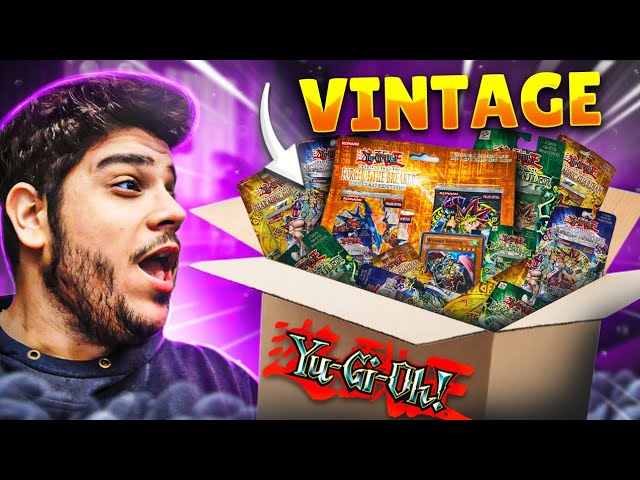 I Bought a RIDICULOUS Yugioh Mystery Box and Opened EVERYTHING! (NOSTALGIC)