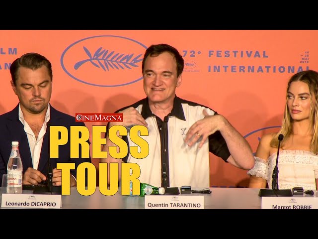 Once Upon A Time In Hollywood Cannes Film Festival Press Conference