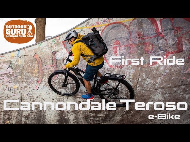 Cannondale Tesoro e-Bike FIRST RIDE