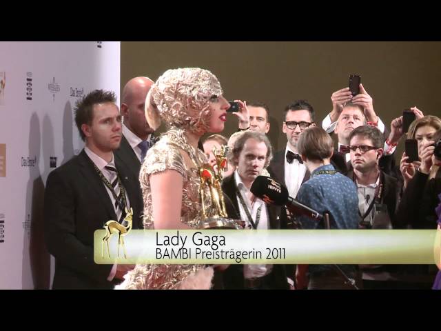 BAMBI 2011: Best of Lady Gaga beim BAMBI 2011 in Wiesbaden