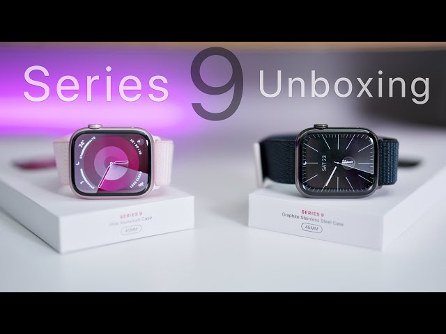 Apple Watch Series 9 - Aluminum and Stainless Steel