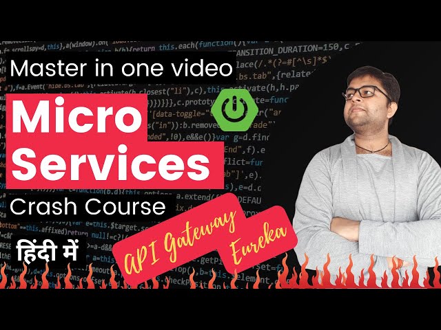 🔴 Microservices  Crash Course for beginners ||  Spring Boot || Hindi