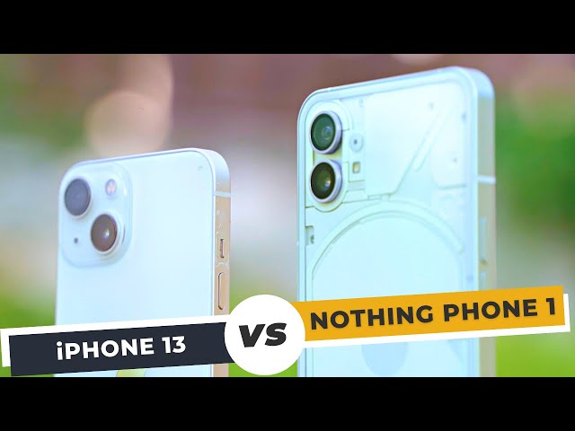 iPhone 13 vs Nothing Phone 1 | Camera Comparison