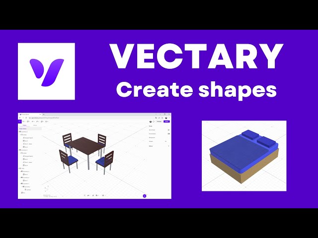 Vectary create shapes