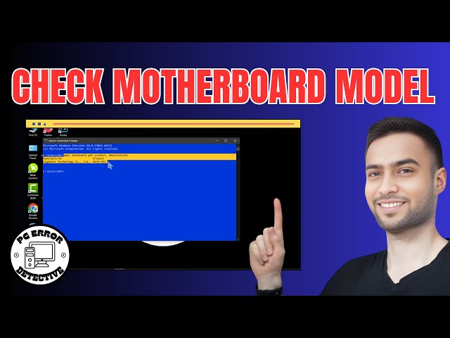 How to Check Motherboard Model on Windows
