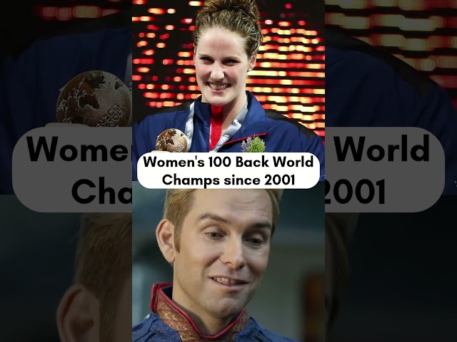 Every Women's 100m Backstroke World Champion since 2001 | #sports #swimming #aquadoha2024