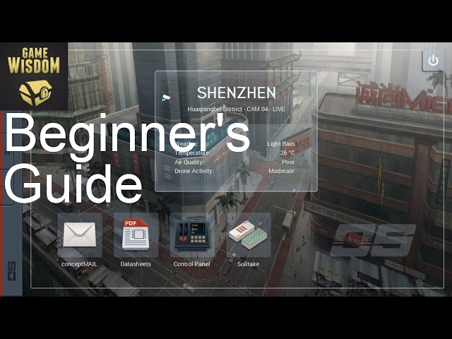 Beginner's Guide for SHENZHEN I/O