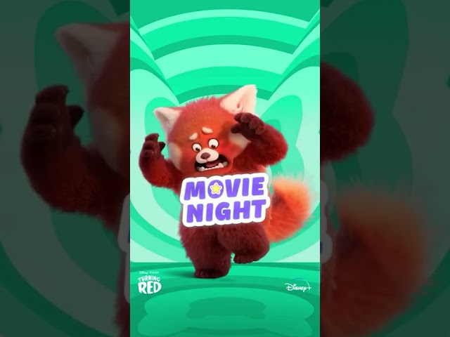 Transform Your Movie Night | TURNING RED Official Shorts (NEW 2022) Animated Movie #shorts