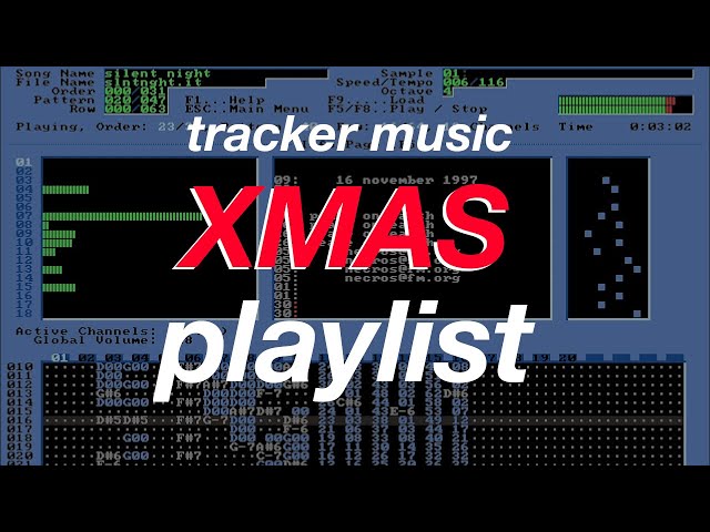 Xmas Tracker Music Playlist - featuring Necros, Jogeir, WAVE and more!