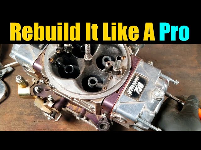 Rebuilding A 4150 750cfm Carb | How To Rebuild A Holley Carburetor | Holley Carb Secrets |