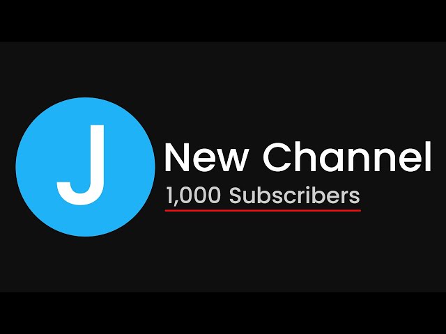 How To Get Your First 1000 Subscribers Fast