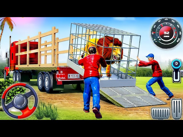 Farm Animal Truck Transport Simulator - Real Zoo Transporter Truck Driving - Android GamePlay
