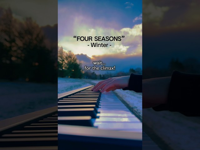 fill in the blank… “this is what ____ feels like” ❄️🥶 #piano #winter #music #song #cover #public