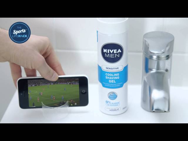NIVEA MEN #Lifehack - Shave While Catching The Big Game!