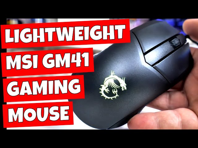 BEST ULTRA Lightweight Gaming Mouse MSI Clutch GM41 V2