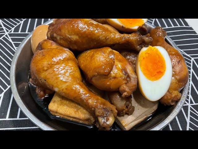 Chinese Soya Sauce Chicken Drumsticks with Smooth Tofu | Easy Tasty & Healthy Recipe