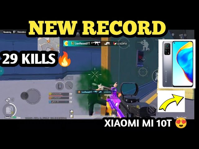 WOW😱My New Record 🔥Highest Kills Xiaomi MI10T 🔥 90 FPS PUBGMOBILE Gaming Test 2024 New Update